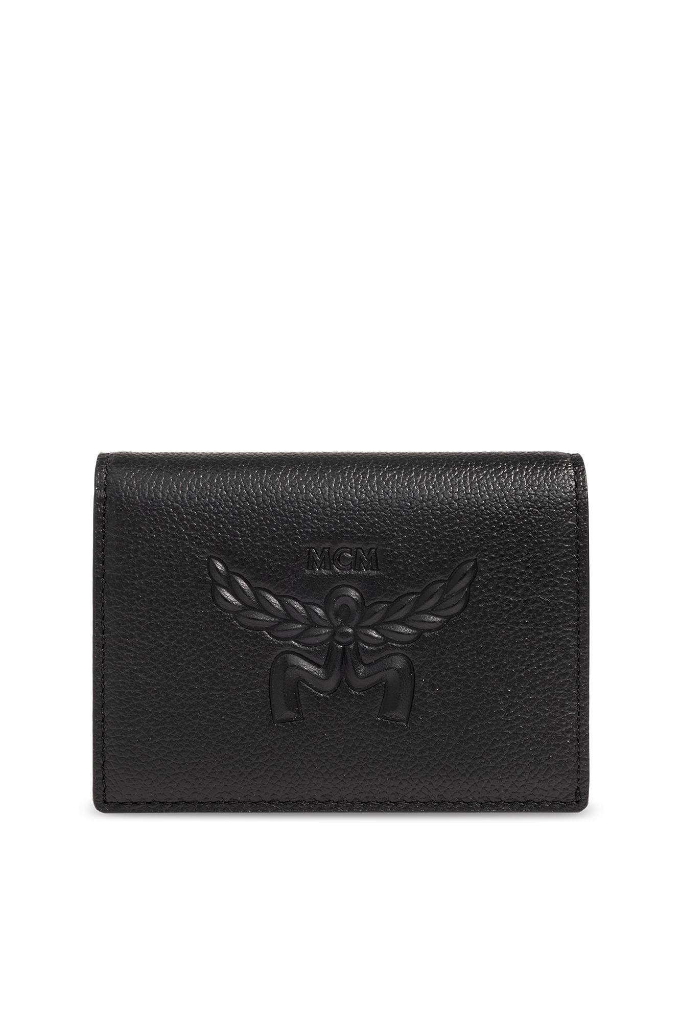 Mcm men's 2025 wallet black